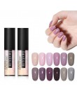 LILYCUTE 5 ml Nude kolor żel UV z brokatem holograficzne cekiny Soak Off Semi permanentny kolorowy lakier do paznokci żel do paz