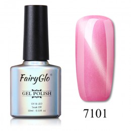 FairyGlo 10 ML żel do paznokci lakier Jade Cat Eye Gel Nail polski magnes Hybrid lakier Semi Permanent lakier do paznokci podkła