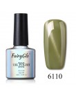 FairyGlo 10 ML żel do paznokci lakier Jade Cat Eye Gel Nail polski magnes Hybrid lakier Semi Permanent lakier do paznokci podkła