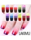 Lakimu Nail Art zmiana temperatury kolor żel UV do paznokci lakier do paznokci LED lakier żelowy do paznokci Semi permanentny la