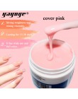 Yayoge 56 ml 7 kolory żywica builder gel zestaw nail polski art utwardzanie uv suszarka led lampa dla przedłużenie paznokci