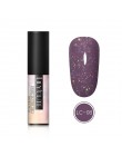 LILYCUTE 5 ml Nude kolor żel UV z brokatem holograficzne cekiny Soak Off Semi permanentny kolorowy lakier do paznokci żel do paz