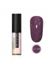 LILYCUTE 5 ml Nude kolor żel UV z brokatem holograficzne cekiny Soak Off Semi permanentny kolorowy lakier do paznokci żel do paz