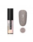 LILYCUTE 5 ml Nude kolor żel UV z brokatem holograficzne cekiny Soak Off Semi permanentny kolorowy lakier do paznokci żel do paz