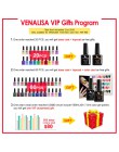 Venalisa moda Bling 7.5 ML Soak Off żel UV żel do paznokci polski kosmetyki paznokci Art Manicure żelowy lakier do paznokci Shel