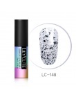 LILYCUTE 5 ml Nude kolor żel UV z brokatem holograficzne cekiny Soak Off Semi permanentny kolorowy lakier do paznokci żel do paz