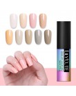 LILYCUTE 5 ML różowy Nude Soak Off lakier żelowy UV fioletowy czarny biały żel do paznokci długotrwały czysty kolor paznokci żel