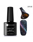 UR SUGAR holograficzny brokat żel magnetyczny magnes kot oczu Laser żelowy lakier do paznokci lakier do paznokci UV LED lakier l