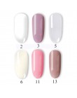 Polygel 6 kolorów Builder Poly żel szybkie suche Nail Art Design przedłużenie paznokci naturalny twardy żel galaretki żel akrylo