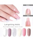 Polygel 6 kolorów Builder Poly żel szybkie suche Nail Art Design przedłużenie paznokci naturalny twardy żel galaretki żel akrylo