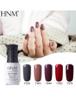 HNM 8 ml Czystego 28 Kolory Żel UV Nail Polski Soak Off Szczęście Lakier Podkład Led Hybrid Lakier Semi Permanent top Farby Bazo