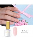 Urodzony dość Opal galaretki żel do paznokci polski 6 ml Semi-przezroczysty biały różowy lakier do Manicure Nail Art lakier żelo