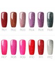 ROSALIND żel do paznokci zestaw do polerowania uv 7 ML biała butelka żel do paznokci Soak Off Rainbow serii zestaw do Manicure l