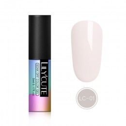 LILYCUTE 5 ML różowy Nude Soak Off lakier żelowy UV fioletowy czarny biały żel do paznokci długotrwały czysty kolor paznokci żel