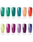 ROSALIND żel do paznokci zestaw do polerowania uv 7 ML biała butelka żel do paznokci Soak Off Rainbow serii zestaw do Manicure l