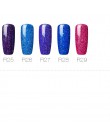 ROSALIND żel do paznokci zestaw do polerowania uv 7 ML biała butelka żel do paznokci Soak Off Rainbow serii zestaw do Manicure l