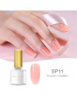 Urodzony dość Opal galaretki żel do paznokci polski 6 ml Semi-przezroczysty biały różowy lakier do Manicure Nail Art lakier żelo