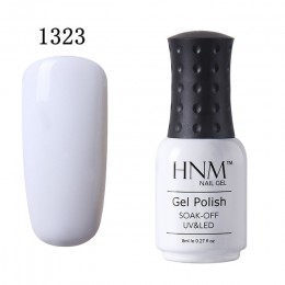 HNM 8 ml Czystego 28 Kolory Żel UV Nail Polski Soak Off Szczęście Lakier Podkład Led Hybrid Lakier Semi Permanent top Farby Bazo