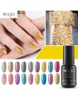 Inagla Nail Art 8 ml lśniące brokat gwiaździsty platynowy żel do malowania kryształ lakier do paznokci Soak off Platinum UV żelo