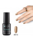 Inagla Nail Art 8 ml lśniące brokat gwiaździsty platynowy żel do malowania kryształ lakier do paznokci Soak off Platinum UV żelo