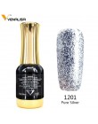 VENALISA Super żel kolor farby kryształów, CANNI Nail Art Glitter perły diamenty Soak off Platinum UV żelowy lakier do paznokci 