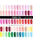 60751 żel do paznokci VENALISA polski wysokiej jakości Nail Art Salon końcówki 120 kolor 12 ml VENALISA moczyć off organiczny ż