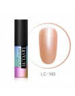 LILYCUTE brokatowy żel do paznokci polski 5 ML Soak Off żel UV lakier do paznokci Semi permanentny lakier do paznokci podkład la