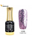 VENALISA Super żel kolor farby kryształów, CANNI Nail Art Glitter perły diamenty Soak off Platinum UV żelowy lakier do paznokci 