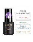 ROSALIND 7 ML mat żel żel Top Coat do paznokci UV Soak-Off nudne matowa powierzchnia trwałe lakiery do paznokci