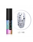 LILYCUTE brokatowy żel do paznokci polski 5 ML Soak Off żel UV lakier do paznokci Semi permanentny lakier do paznokci podkład la