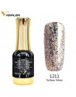 VENALISA Super żel kolor farby kryształów, CANNI Nail Art Glitter perły diamenty Soak off Platinum UV żelowy lakier do paznokci 