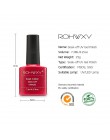 ROHWXY lakier do paznokci LED żel UV do paznokci lakier do paznokci hybrydowy 60 kolorów Semi permanentny Gellak Nail Primer do 