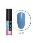 LILYCUTE 5 ml 90 kolory czysta do paznokci kolorowy żelowy lakier do paznokci lakier do paznokci UV lampa żel do malowania lakie