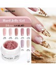 60930 VENALISA 30 ml 24 kolor do paznokci CANNI Art Manicure jasny różowy naturalny kamuflaż twarde galaretki budowniczy paznok