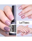 LEMOOC brokatowy żel do paznokci polski 8 ml Soak Off żel UV lakier 70 kolorów Manicure nago różowy fioletowy szary Shimmer laki