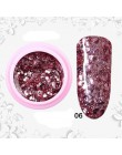 8 ml lakier do paznokci cekiny w proszku lakier żelowy UV 100 kolorów soak off led lakier do paznokci długotrwały lakier do pazn