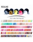 ROSALIND 5 ML żel do malowania lakier 142 kolorowy żelowy lakier do paznokci zestaw do Manicure DIY Top baza płaszcz Hybird proj