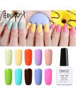 Elite99 10 ml Macaron kolorowy żelowy lakier do paznokci UV LED Manicure lakier do paznokci Soak Off cukierki kolor Nail Art żel