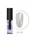 LILYCUTE brokatowy żel do paznokci polski 5 ML Soak Off żel UV lakier do paznokci Semi permanentny lakier do paznokci podkład la