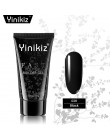 Yinikiz Poly Gel 30g UV szybkie Builder rozszerzenie wzmocnienie kamuflaż LED UV Polygel do paznokci lakier do paznokci żel pols