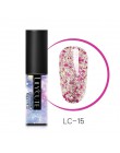 LILYCUTE brokatowy żel do paznokci polski 5 ML Soak Off żel UV lakier do paznokci Semi permanentny lakier do paznokci podkład la