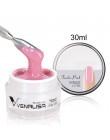 60930 VENALISA 30 ml 24 kolor do paznokci CANNI Art Manicure jasny różowy naturalny kamuflaż twarde galaretki budowniczy paznok