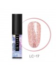 LILYCUTE brokatowy żel do paznokci polski 5 ML Soak Off żel UV lakier do paznokci Semi permanentny lakier do paznokci podkład la