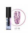 LILYCUTE brokatowy żel do paznokci polski 5 ML Soak Off żel UV lakier do paznokci Semi permanentny lakier do paznokci podkład la