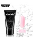 Yinikiz Poly Gel 30g UV szybkie Builder rozszerzenie wzmocnienie kamuflaż LED UV Polygel do paznokci lakier do paznokci żel pols