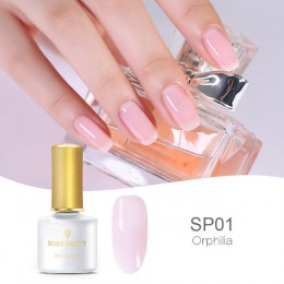 Profesjonalne lakiery hybrydowe do stylizacji paznokci do lampy UV żelowe modne naturalne kolory nude kremowe francuski manicure