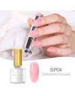 Profesjonalne lakiery hybrydowe do stylizacji paznokci do lampy UV żelowe modne naturalne kolory nude kremowe francuski manicure