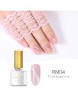 Profesjonalne lakiery hybrydowe do stylizacji paznokci do lampy UV żelowe modne naturalne kolory nude kremowe francuski manicure