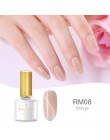 Profesjonalne lakiery hybrydowe do stylizacji paznokci do lampy UV żelowe modne naturalne kolory nude kremowe francuski manicure