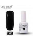 Clou Beaute 15 ml żel UV lakier do paznokci 244 kolory lakier brokat bazy warstwa wierzchnia lakier do paznokci vernis semi perm